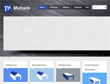 Tablet Screenshot of mutraco.nl
